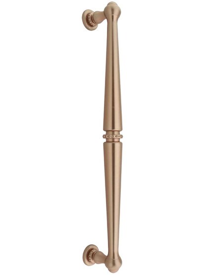 Edwardian Appliance Pull - 12 inch Center-to-Center in Brushed Bronze.